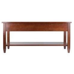 40" Walnut Brown Contemporary Coffee Table With Tapered Leg 13 40" Walnut Brown Contemporary Coffee Table With Tapered Leg -PatioVibe Shop dwtrd 94140 7 37354.1667621289