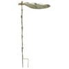 35.5” Iron Weathered Bird Feeder Stake
