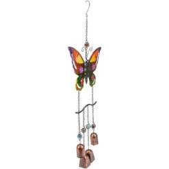 24" Purple And Bronze Butterfly Outdoor Garden Windchime 7 24" Purple And Bronze Butterfly Outdoor Garden Windchime -PatioVibe Shop northlight dw91888 1 97514.1667576786