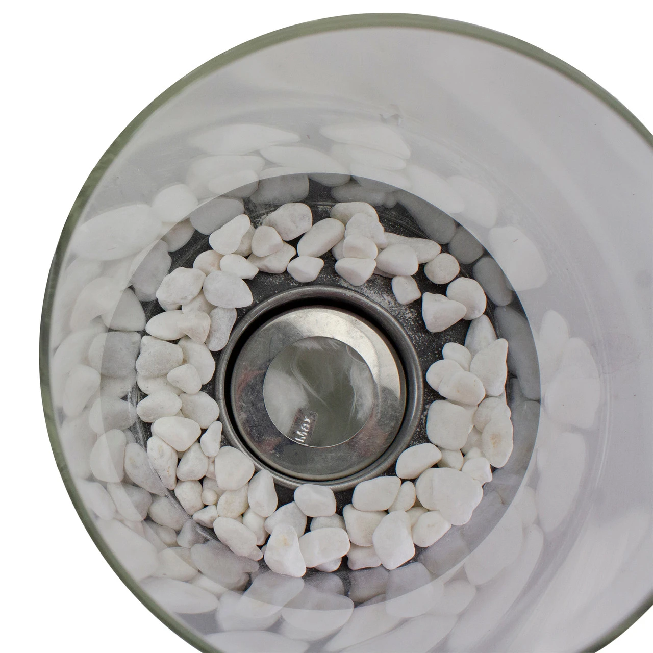 10.5" Bio Ethanol Round Portable Tabletop Fireplace With Black Base 5 10.5" Bio Ethanol Round Portable Tabletop Fireplace With Black Base - Image 5