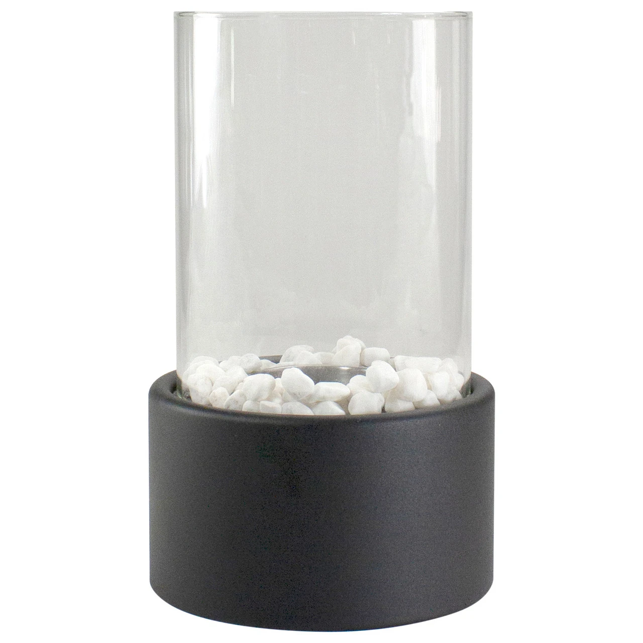 10.5" Bio Ethanol Round Portable Tabletop Fireplace With Black Base 7 10.5" Bio Ethanol Round Portable Tabletop Fireplace With Black Base - Image 7