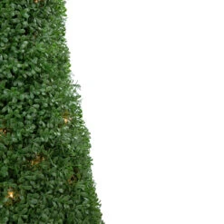3' Pre-Lit Artificial Boxwood Cone Topiary Tree With Round Pot, Clear Lights 9 3' Pre-Lit Artificial Boxwood Cone Topiary Tree With Round Pot, Clear Lights -PatioVibe Shop northlight sm93652 4 62379.1667531136