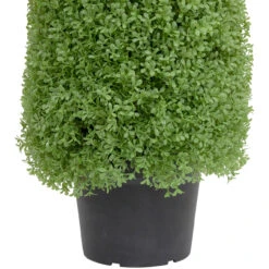 4' Artificial Boxwood Cone Topiary Tree With Round Pot, Unlit 11 4' Artificial Boxwood Cone Topiary Tree With Round Pot, Unlit -PatioVibe Shop northlight sm93655 3 11306.1667531053