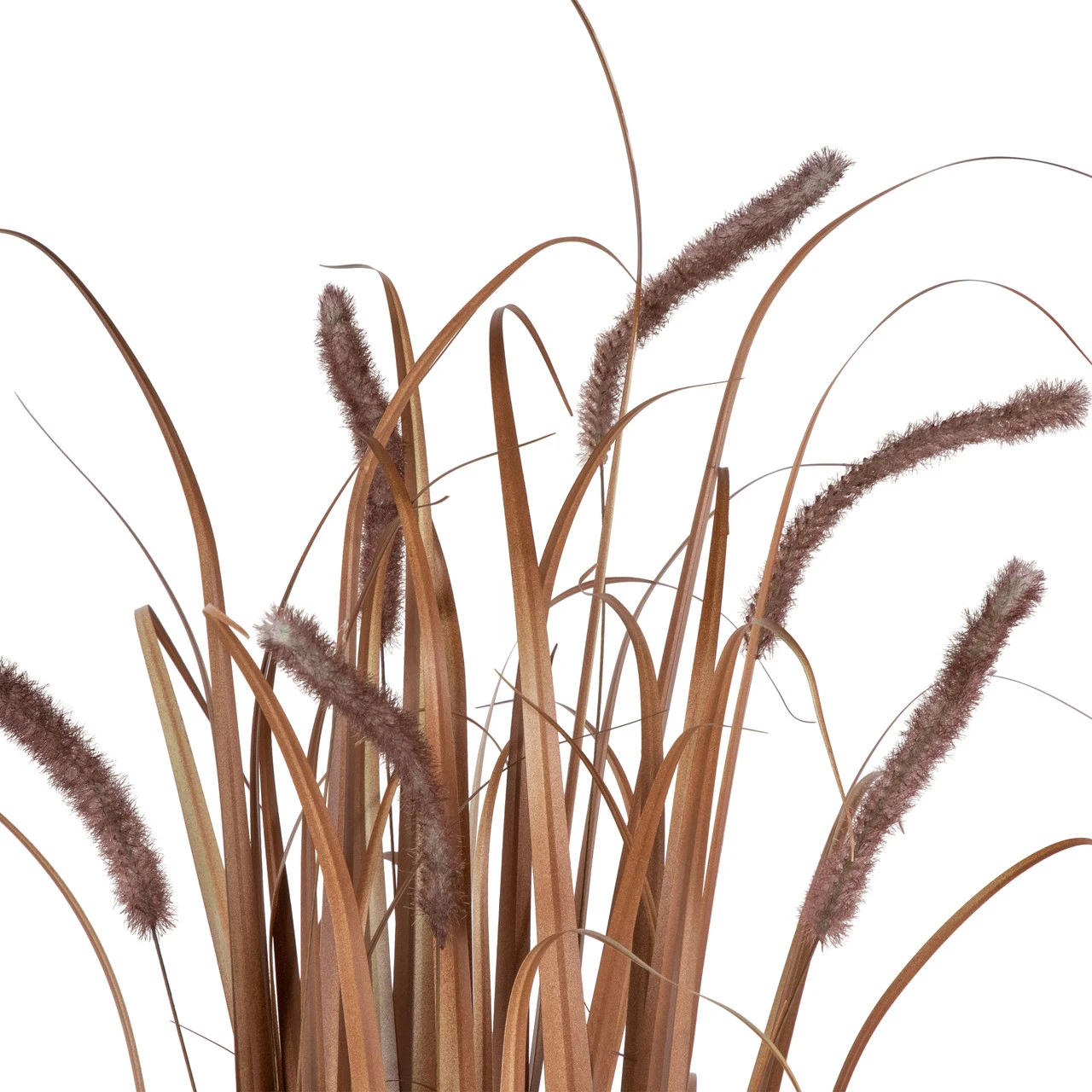 40" Potted Brown Artificial Onion Grass Plant 3 40" Potted Brown Artificial Onion Grass Plant - Image 3