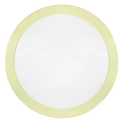 22" Outdoor Retro Tulip Side Table, Yellow And White -PatioVibe Shop northlight wb93631 3 88566.1667516858