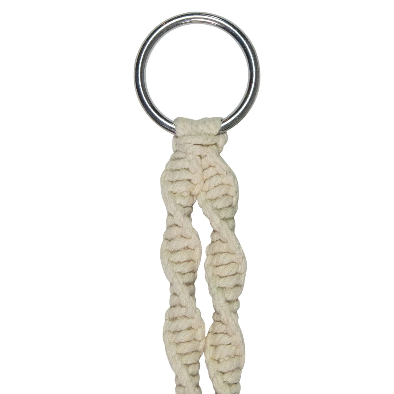 21.75" Natural Rope Wooden Swing Chair 5 21.75" Natural Rope Wooden Swing Chair - Image 5