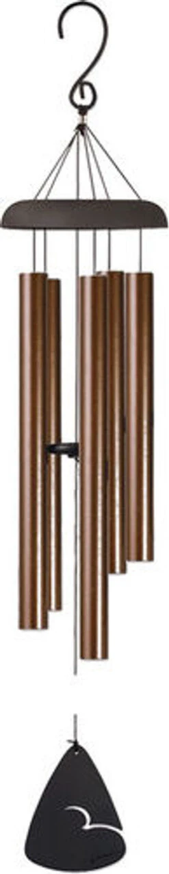 36" Bronze Speckle Outdoor Patio Garden Wind Chime