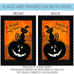 Let's Get Wicked Halloween Outdoor House Flag 40" X 28" 8 Let's Get Wicked Halloween Outdoor House Flag 40" X 28" -PatioVibe Shop u15.4 48623.1682374967