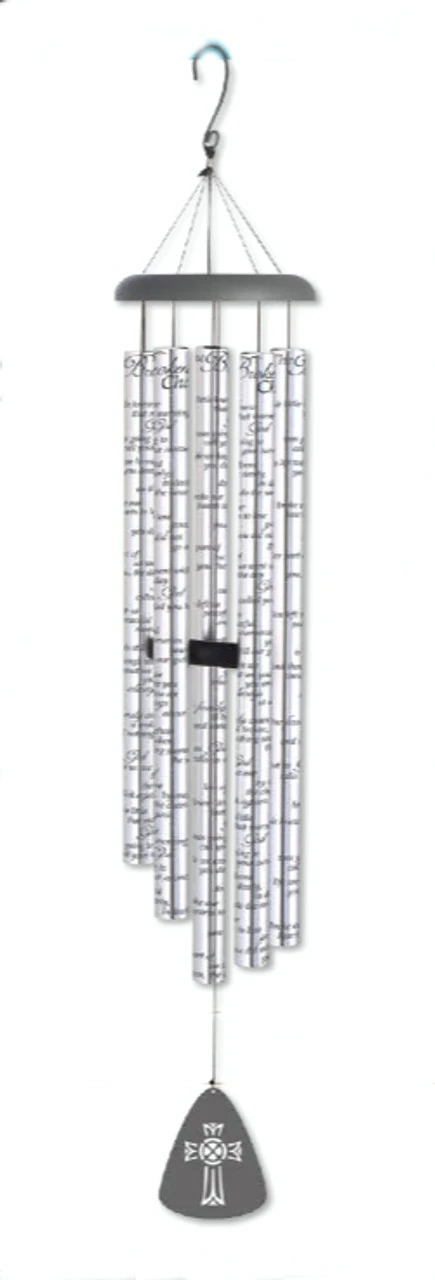 55” Clear Sonnet Sounds "The Broken Chain" Inspirational Outdoor Patio Garden Wind Chimes 1 55” Clear Sonnet Sounds "The Broken Chain" Inspirational Outdoor Patio Garden Wind Chimes