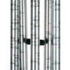44" Silver Signature Sonnets Family Outdoor Patio Garden Wind Chime
