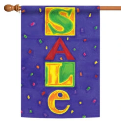 'Sale' Outdoor House Flag 40" X 28"
