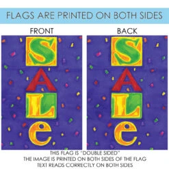 'Sale' Outdoor House Flag 40" X 28" 8 'Sale' Outdoor House Flag 40" X 28" -PatioVibe Shop z6.4 70508.1682375316