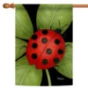 Ladybug Outdoor House Flag 40" X 28"