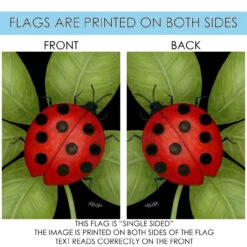 Ladybug Outdoor House Flag 40" X 28" 8 Ladybug Outdoor House Flag 40" X 28" -PatioVibe Shop zzz13.4 22850.1682374185