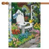 Gardener's Heaven Outdoor House Flag 40" X 28"