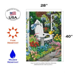 Gardener's Heaven Outdoor House Flag 40" X 28" 7 Gardener's Heaven Outdoor House Flag 40" X 28" -PatioVibe Shop zzz30.3 16576.1682374154